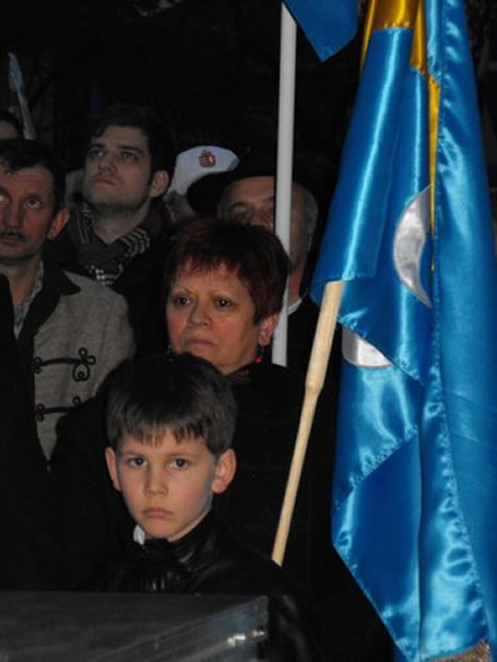 Szimpátiatüntetés a székelységért